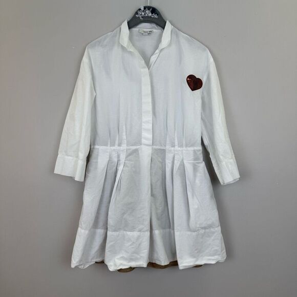 VINCE Poplin Fit & Flare Mini Dress 💖 - Picture 6 of 13